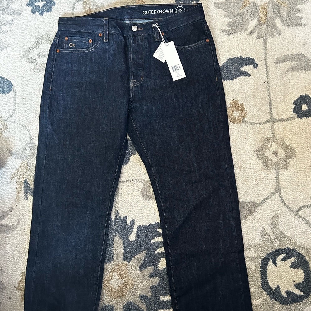 Outerknown Men's Indigo Straight Jeans